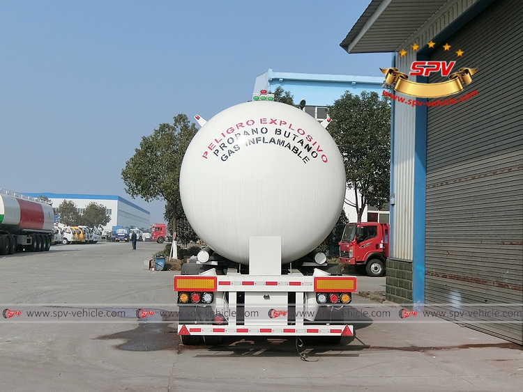 40,000 Litres LPG Tanker Semi-trailer-B 40,000 Litres LPG Tanker Semi-trailer-B